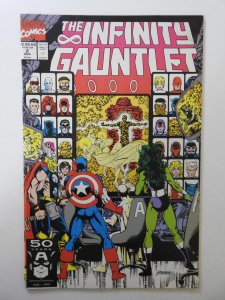 The Infinity Gauntlet #2 Direct Edition (1991) VF+ Condition!