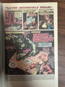 Incredible Hulk #195 FN+ Warfare in Wonderland! Ed Hannigan Cvr. (Marvel 1976)