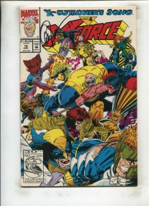 X-FORCE #16 (8.0) SIGNED BY GREG CAPULLO!! 1992