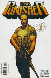 Punisher (5th Series) #1SC VF/NM ; Marvel | White Variant Tim Bradstreet