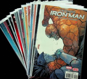 Iron Man - Various (Feb 2017-Sep 2017, Marvel) - 17 comics - Near Mint