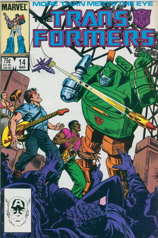 Transformers #14 Marvel Comics 1986 VF-