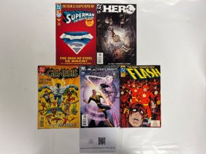 5 DC Comics Green Lantern# 45+Flash# 74+Superman# 22+ Hero# 1+Flash # 74 19 JS50