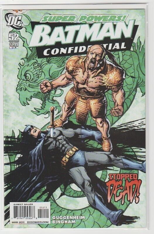 Batman Confidential #52 High Grade issue