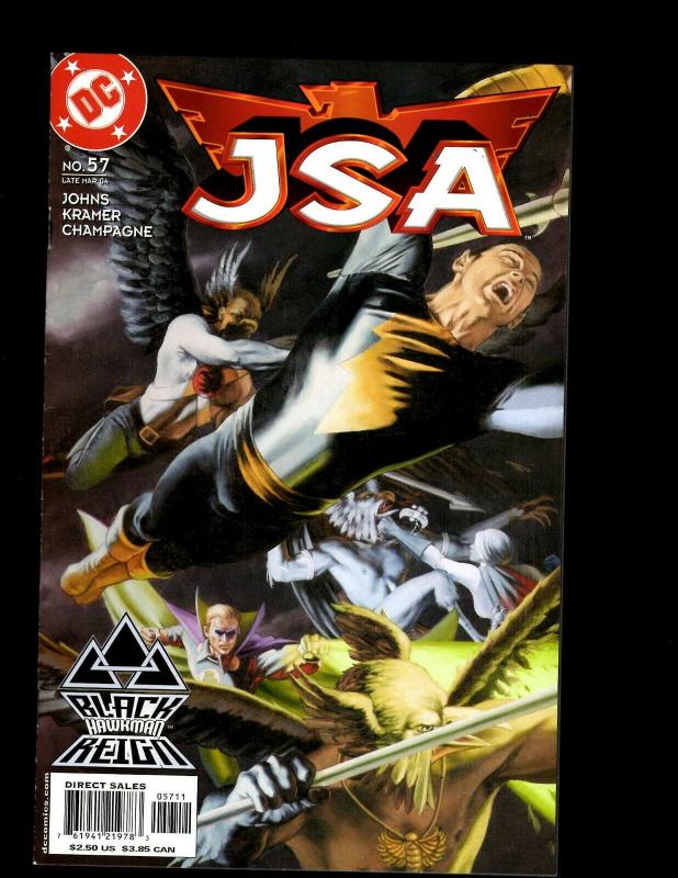 Lot of 12 JSA DC Comic Books #49 50 51 52 53 54 55 56 57 58 59 60 GK25 