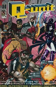 Q-Unit #1 - Harris Comics - 1993 [SEALED! WITH CARD!]