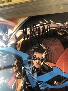 Batman Vs. Robin (2022) # 1 (CGC 9.8 SS WP) Signed Mahmud Asrar|Hitch Variant