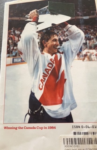 Gretzky an autobiography, Gretzky, 1990,258p