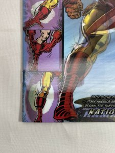 Captain America #695 Lenticular Homage Varient Marvel Legacy MCU Comics 2017