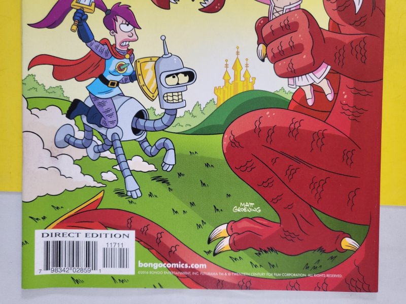 Futurama Comics #81 2016 Bongo Comics Low Print Run