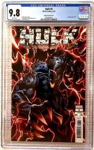 ?**RARE CGC ERROR**~HULK #6 (2022) ~?~SHAW VARIANT as OTTLEY VAR~?~CGC 9.8~?