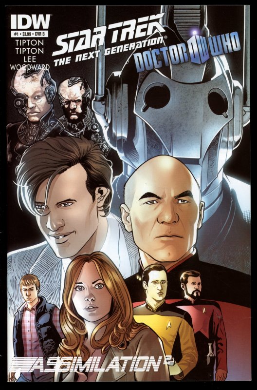 Star Trek: The Next Generation - Doctor Who: Assimilation² #1 Cover B (2012)