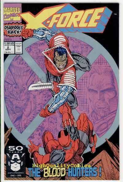 X-FORCE #2, NM, DeadPool, Cable, ShatterStar, Nicieza, 1991, more XF in store