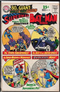 World's Finest Comics #170 (1967) Superman and Batman and Robin