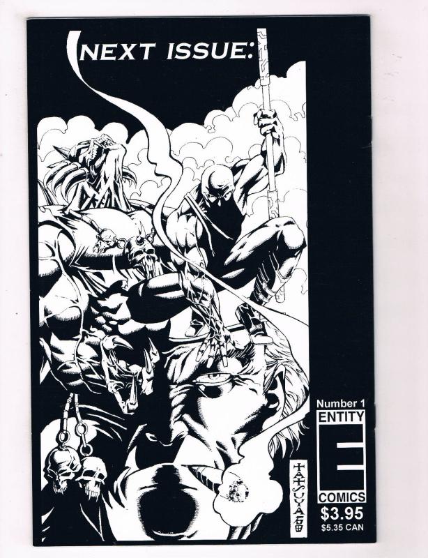 Zen Intergalactic Ninja #1 NM Entity Comics Die Cast Comic Book 1994 DE28