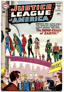 JUSTICE LEAGUE OF AMERICA #19-1963-DC-SUPERMAN-BATMAN-WONDER WOMAN-fn-