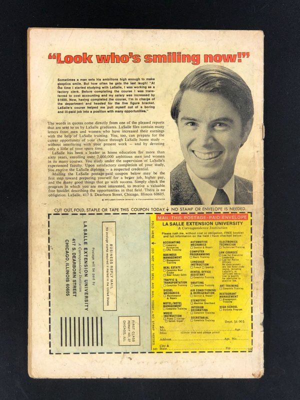 Fantastic Four #149 (1974) PR Sub-Mariner, Triton, and Thundra app MVS