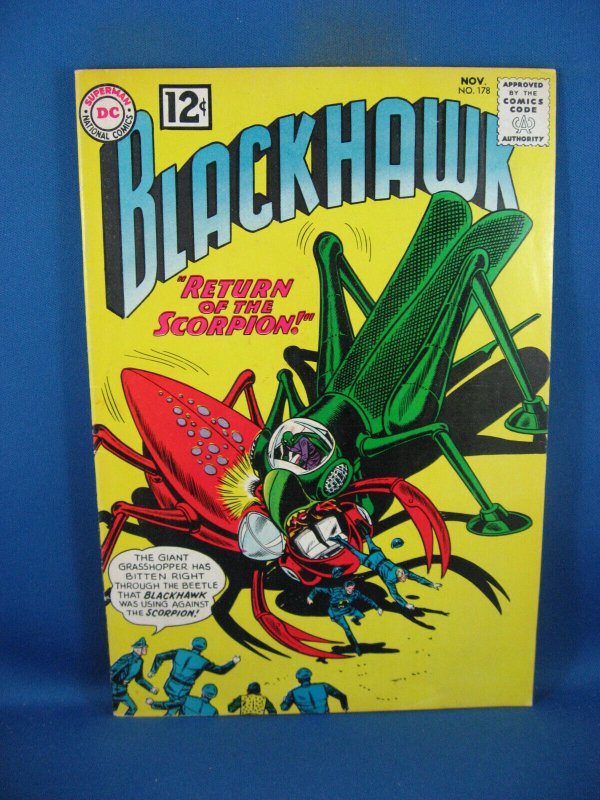 BLACKHAWK 178 F VF DC 1962