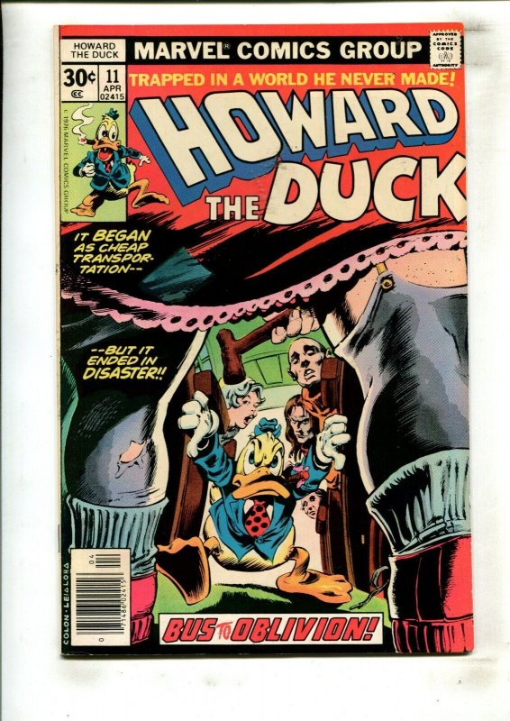 HOWARD THE DUCK #11 (7.0) BUS TO OBLIVION!! 1976