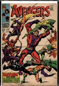 The Avengers #55 (1968) The Avengers [Key Issue]