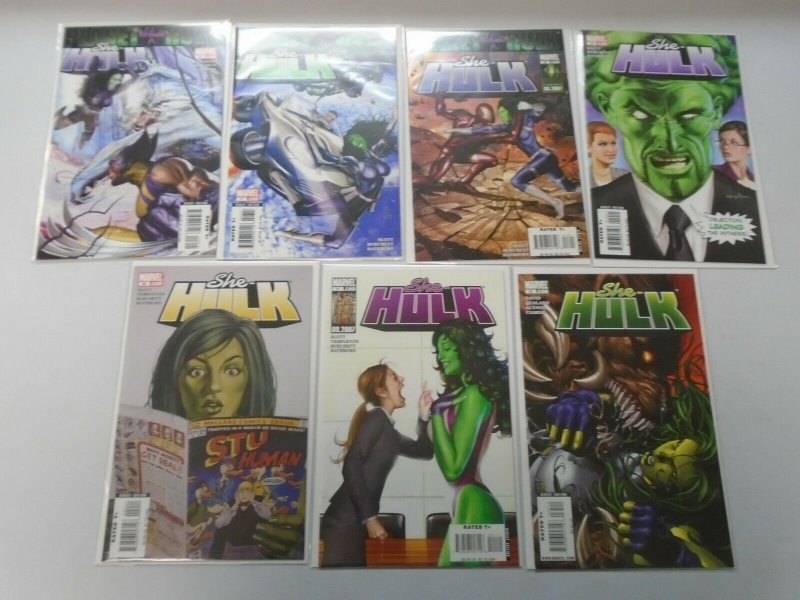 She-Hulk comic lot 15 different issues 8.0 VF (2004-09 1st and 2nd Series)