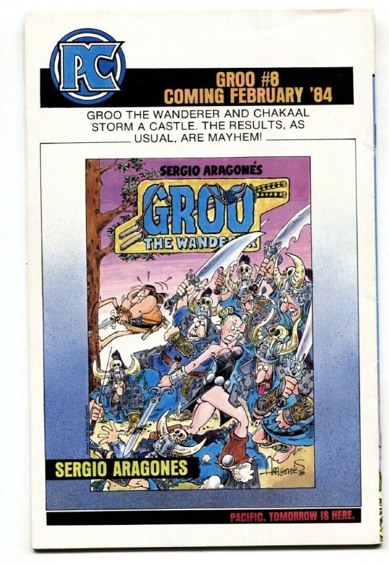 GROO THE WANDERER #7-1st appearance of Chakaal. 