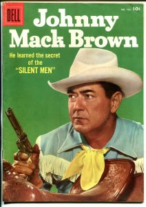 Johnny Mack Brown-Four Color Comics #722 1956-Dell-photo cover-B-Western-VF-