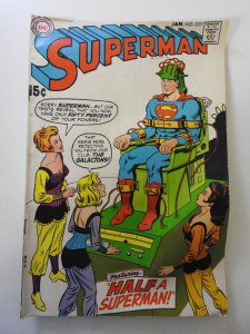 Superman #223 GD/VG Condition