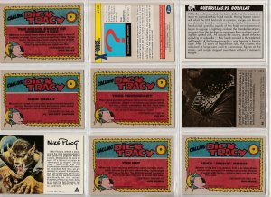 Dick Tracy/Planet of the Apes/Iran Contra/Marvel Trading Cards