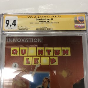 Quantum Leap (1992) # 4 (CGC 9.4 SS) Signed & Creator & Ziggy Deborah Pratt