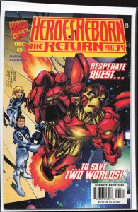 Heroes Reborn: The Return #3 Variant Edition (1997) Human Torch