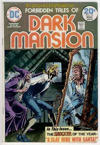 FORBIDDEN TALES of DARK MANSION #15, VG+, Howard Chaykin, 1972,  Horror