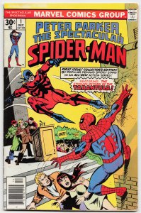 The Spectacular Spider-Man #1 (1976) Spider-Man