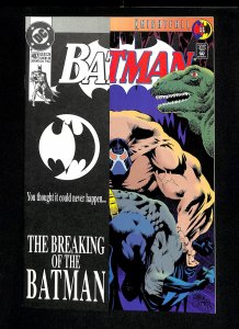 Batman #497 NM 9.4 Bane Breaks Batman's back!