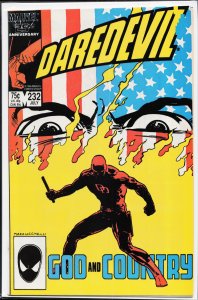 Daredevil #232 (1986) Daredevil [Key Issue]