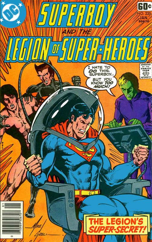 Superboy and the Legion of Super-Heroes #235 VF; DC | save on shipping - details