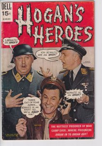 HOGAN'S HEROES #9 (Oct 1969) VG 4.0, pc out BC at spine, cream to white ...