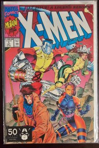 X-Men #1 Colossus and Gambit Cover (1991)