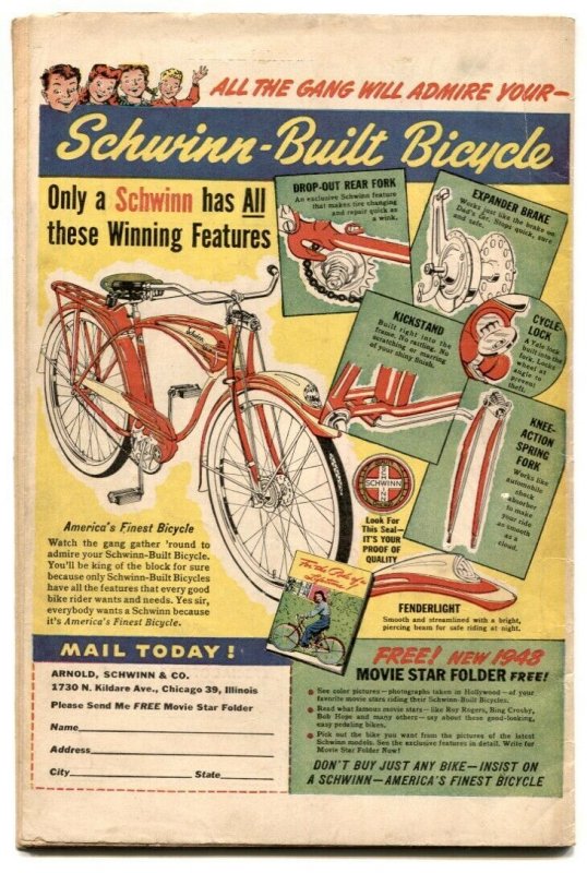 Captain Marvel Adventures #84 1948- Surrealist Imp VG+