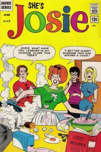 She's Josie #13 GD ; Archie | low grade comic June 1965 Cook Book Cover