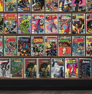 Huge Lot 140+ Comics with Batman, Conan The Barbarian, Detective Comics & More!