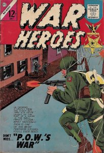War Heroes (Charlton) #9 VG ; Charlton | low grade comic July 1964 P.O.W.'s War