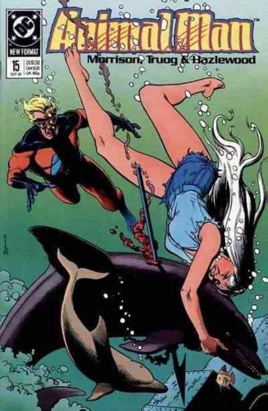 ANIMAL MAN 11-89, Annual 1 Grant Morrison on a roll