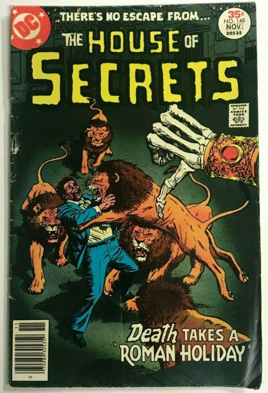 HOUSE OF SECRETS#148 FN 1977 DC BRONZE AGE COMICS