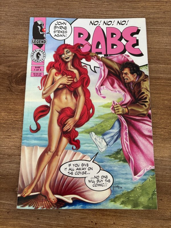 Lot Of 4 The Babe Dark Horse Comic Books # 1 2 3 4 VF-NM 1st Prints 2 J317