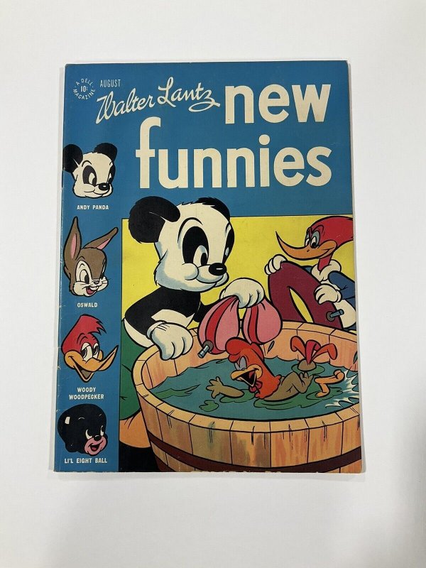 Walter Lantz New Funnies 114 Fine Fn 6.0 August 1946 Dell Magazine