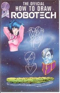 HOW TO DRAW ROBOTECH (BL) 2 VF-NM March 1987 COMICS BOOK