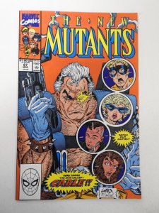 The New Mutants #87 (1990) FN+ Condition! 1st Full Appearance of Cable!