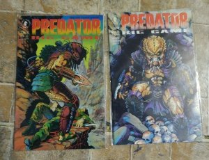 PREDATOR   BIG GAME # 1,3,   1993 DARK HORSE 