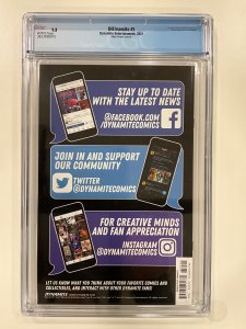 DIE!namite #5 Cover H (2021) CGC 9.8